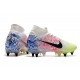 Nike Mercurial Superfly VII Elite SG-Pro Neymar Blanco Negro Azul Volt