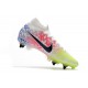 Nike Mercurial Superfly VII Elite SG-Pro Neymar Blanco Negro Azul Volt