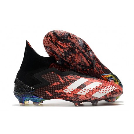 Zapatos adidas Predator Mutator 20+ FG Negro Blanco Rojo