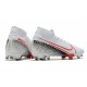 Nike Mercurial Superfly VII Elite FG Blanco Carmesí láser Negro