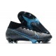 Tacos de Futbol Nike Mercurial Superfly VII Elite FG Negro Azul