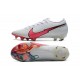 Zapatilla Nike Mercurial Vapor XIII Elite FG ACC Blanco Rosso Azul