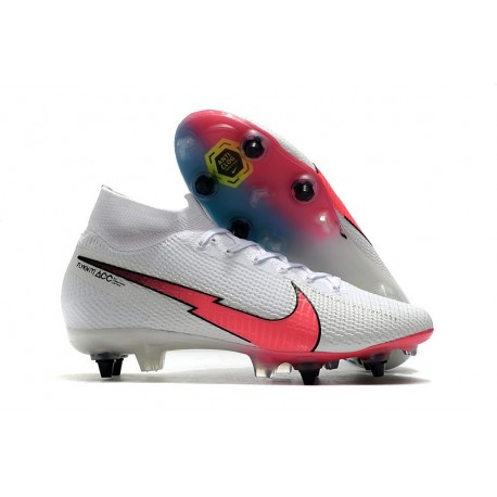 Nike Mercurial Superfly VII Elite SG-Pro AC Blanco Rojo Azul