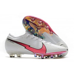 Zapatos Nike Mercurial Vapor XIII Elite AG-PRO Blanco Rojo Azul