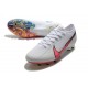 Zapatos Nike Mercurial Vapor XIII Elite AG-PRO Blanco Rojo Azul