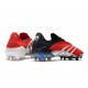 Zapatos de fútbol adidas Predator Archive FG Rojo Plata Negro