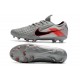 Nike Zapatos de Fútbol Tiempo Legend 8 Elite FG Gris Negro Rojo