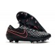 Nike Zapatos de Fútbol Tiempo Legend 8 Elite FG Negro Rosa