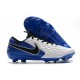 Nike Zapatos de Fútbol Tiempo Legend 8 Elite FG Blanco Azul Negro