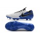 Nike Zapatos de Fútbol Tiempo Legend 8 Elite FG Blanco Azul Negro