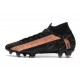 Nike Botas Mercurial Superfly 7 Elite FG Negro Rosa