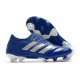 Zapatos de fútbol adidas Copa 20.1 FG Azul Royal Plateado metalizado