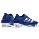 Zapatos de fútbol adidas Copa 20.1 FG Azul Royal Plateado metalizado