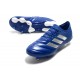 Zapatos de fútbol adidas Copa 20.1 FG Azul Royal Plateado metalizado