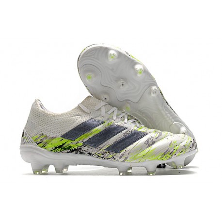 Zapatos de fútbol adidas Copa 20.1 FG Blanco Negro Verde