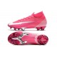 Nike Botas Mercurial Superfly 7 Elite FG x Mbappé Rosa Blanco Negro