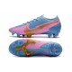 Nike Mercurial Vapor 13 Elite FG Azul Rosa Oro