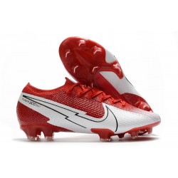 Nike Mercurial Vapor 13 Elite FG Rojo Blanco