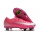 Nike Mercurial Vapor 13 Elite SG x Mbappé Explosión Rosa Blanco Negro