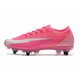 Nike Mercurial Vapor 13 Elite SG x Mbappé Explosión Rosa Blanco Negro