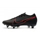 Nike Mercurial Vapor 13 Elite SG-Pro Anti Clog Negro Rojo