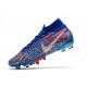 Nike Mercurial Superfly 7 Elite DF AG Sancho Azul Blanco Verde Negro