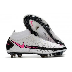 Nike Phantom GT Elite Dynamic Fit FG Blanco Rosa Negro