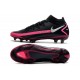 Nike Phantom GT Elite Dynamic Fit FG Negro Plateado Explosión Rosa