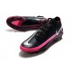 Nike Phantom GT Elite Dynamic Fit FG Negro Plateado Explosión Rosa