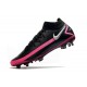 Nike Phantom GT Elite Dynamic Fit FG Negro Plateado Explosión Rosa