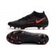 Nike Phantom GT Elite Dynamic Fit FG Negro Rojo Chile Gris humo oscuro