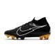 Nike Botas Mercurial Superfly 7 Elite FG Negro Blanco