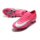 Nike Mercurial Vapor XIII Elite AG Mbappé Explosión Rosa Blanco Negro