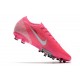 Nike Mercurial Vapor XIII Elite AG Mbappé Explosión Rosa Blanco Negro