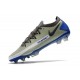 Nike Zapatos de Futbol Phantom GT Elite FG Azul Negro Gris