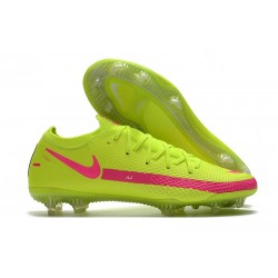 Nike Zapatos de Futbol Phantom GT Elite FG Amarillo Rosa