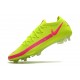 Nike Zapatos de Futbol Phantom GT Elite FG Amarillo Rosa