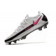 Nike Zapatos de Futbol Phantom GT Elite FG Blanco Rosa Negro