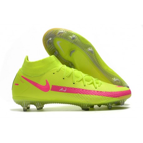 Nike Phantom GT Elite Dynamic Fit FG Verde Rosa