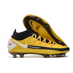 Botas Nike Phantom GT Elite DF FG Amarillo Negro Blanco