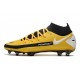 Botas Nike Phantom GT Elite DF FG Amarillo Negro Blanco