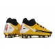 Botas Nike Phantom GT Elite DF FG Amarillo Negro Blanco