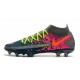 Botas Nike Phantom GT Elite DF FG Armada Gris Rosa