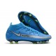 Botas Nike Phantom GT Elite DF FG Azul Plata