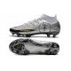 Nike Phantom GT Scorpion Elite DF FG Platino Plateado metalizado Negro