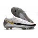 Nike Zapatos de Futbol Phantom GT Elite FG Blanco Negro Rojo