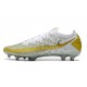 Nike Zapatos de Futbol Phantom GT Elite FG Blanco Oro