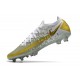 Nike Zapatos de Futbol Phantom GT Elite FG Blanco Oro