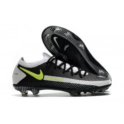 Nike Nuevo 2021 Phantom GT Elite FG Negro Gris Verde