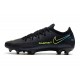 Nike Nuevo 2021 Phantom GT Elite FG Negro Verde